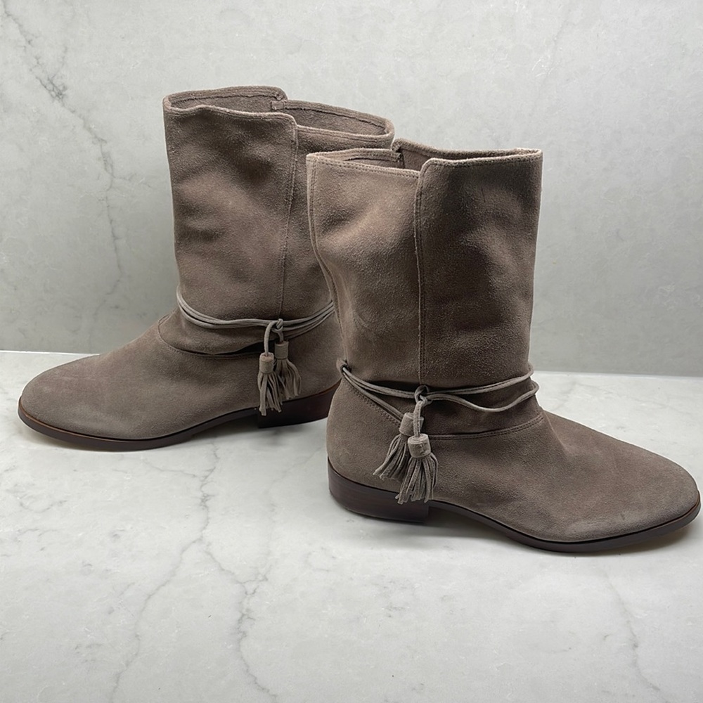 Lands’ End Suede Boots Size 11